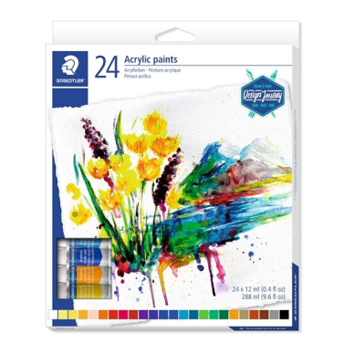 Estojo Tinta Acrilica C/24 8500c2402 Staedtler